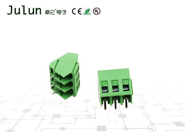 بلوک ترمینال پیچ خورده منبع تغذیه LED، بلوک ترمینال PCB در رنگ سبز