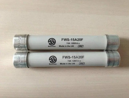 فیوز لوله سرامیکی سری FWS 1250 ولت / 1500 ولت / 2000 ولت مناسب برای درایورهای کوچک AC