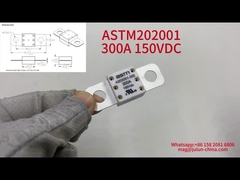 300A 125VDC فيوز باتری خودرو برای محافظت از مدار کوتاه