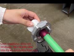 ابزار برق لوله اتصال محکم لوله جوش ماشین 90 درجه چرخش لیتیوم لوله آب الکتریکی