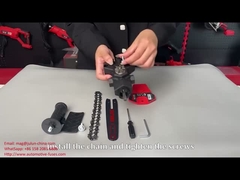 ابزار برق چوبی یک دست چوبی 8 اینچ موتور چرخ دار الکتریکی دو بار الکتریکی دو بار C