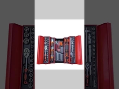 جعبه ابزار آهن مجموعه ترکیبی 85 قطعه تعمیر ماشین سه لایه بسته بندی آستین برای ابزار