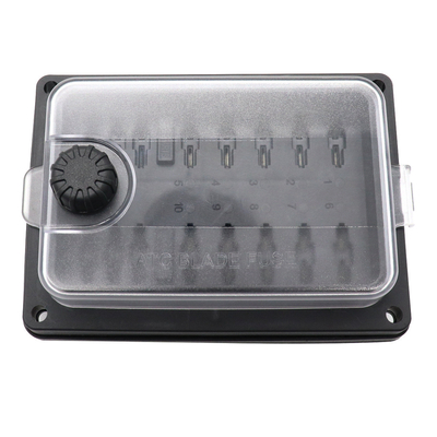 جعبه فیوز حلقه آب بندی قایق بادبانی RV 12-32V DC با / بدون نور LED