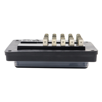 جعبه فیوز حلقه آب بندی قایق بادبانی RV 12-32V DC با / بدون نور LED