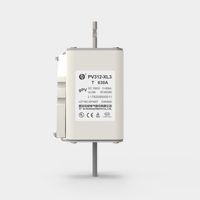 اتصالات پیچ لوله گرد PV312-XL3-T EVS فیوز خورشیدی PV برای وسایل نقلیه جاده ای