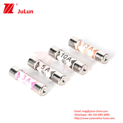 BUSSMANN BS1362 مقررات ایمنی خودروهای سرامیکی 6*25mm 3A 5A 7A 10A 13A 20A