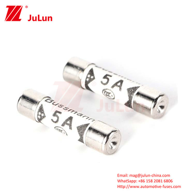 BUSSMANN BS1362 مقررات ایمنی خودروهای سرامیکی 6*25mm 3A 5A 7A 10A 13A 20A