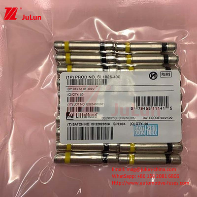 SL1026-400 لوله تخلیه گازی گلوله ای تا قوس -1 آمپر نیکل آلیاژ آهن الکترود پوشش بدن سرامیکی نیکل