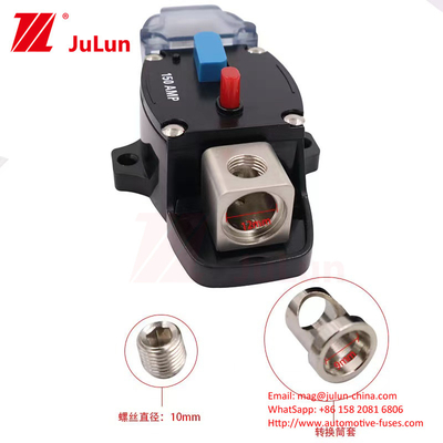 ترولینگ موتور استریو آدیو 50A 200A 300A 24V 48V 0-8 Gauge Inline Fuse Block Holders Inverter برای اتومبیل
