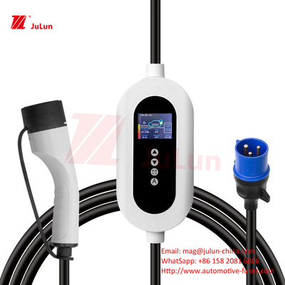 شارژر EV 7اسلحه شارژ استاندارد اروپایی نوع 2اسلحه شارژ قابل حمل جدید انرژی
