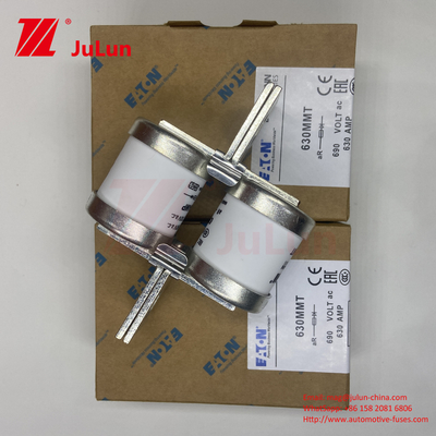 BUSSMAA 690V ولتاژ نامی مس سرامیکی 630MMT فیوز های خودرو 630A M6/M8 نصب
