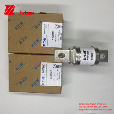 BUSSMANN 630MMT 690V 630A مس سرامیکی دو صفحه تخت نوع بولت فیوز خودرو توسط BUSSMANN