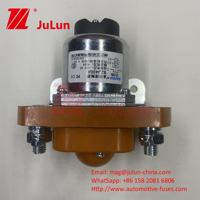 Dc Contactor MZJ-400A ماشین سرامیکی سه چرخ برقی جریان بالا ولتاژ پایین