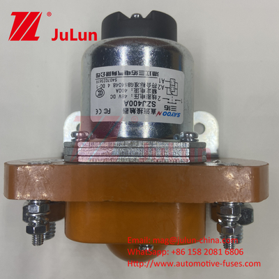 Dc Contactor MZJ-400A مخابرات SZJ400A خودرو الکتریکی 84V96V150V