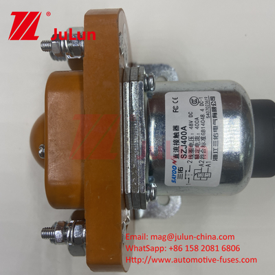 Dc Contactor گلف ماشین اسکوتر MZJ-400A ماشین سرامیکی سه چرخ برقی جریان بالا ولتاژ پایین