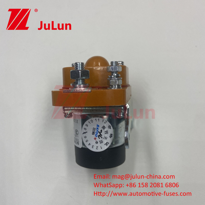 Dc Contactor الکتریکی MZJ-50A بلدوزر کارخانه آجر جریان بالا ولتاژ پایین CE FCC