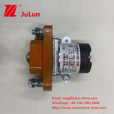 Dc Contactor ZJWT150A کنترل کننده وسایل نقلیه الکتریکی لوازم جانبی پاکسازی IS9001