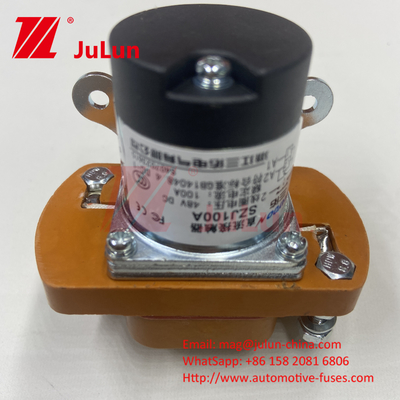 Dc Contactor ماشین الکترومغناطیسی SZJ50A-D SZJ50A MZJ-50A موتور 12V 24V 60V