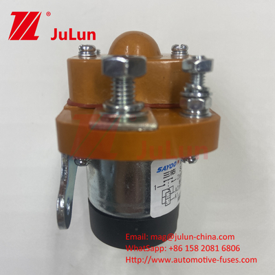 Dc Contactor ماشین الکترومغناطیسی SZJ50A-D SZJ50A MZJ-50A موتور 12V 24V 60V