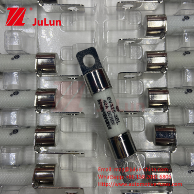 لوله شن و ماسه کوارتز 10A - 100A فیوز الکتریکی بولت شده برای شارژر 30A 50A 750VDC فیوز EV Hey مناسب هستند F