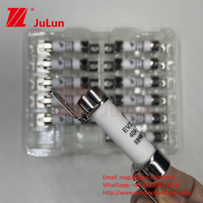 فیوز شوک مکانیکی 25A 30A 40A 750V فیوز کنترل شده دمای برای برنامه EV با -45 ~ 125C محدوده کاری