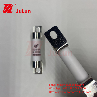 10A-50A فيوز های سرامیکی بولت نصب خودرو با ظرفیت شکستن 20KA GB / T31465 30A 40A 50A 750VDC 14 * 51mm EV325