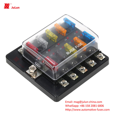 Eu UL Certified Bolt Type Copper Auto Fuse Holder 30A-500A مجموعه جعبه فيوز اتوماتیک