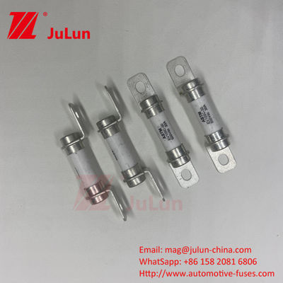 لوله سرامیکی 20A30A40A فیوز خودروهای الکتریکی 500VDC بولت M6 بولت