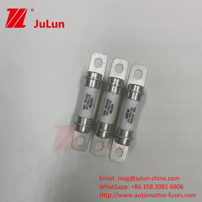30A 20A لوله سرامیکی M6 بولت نوع 15A فیوز خودرو برقی خودرو برقی 500VDC ESS فیوز سرامیکی