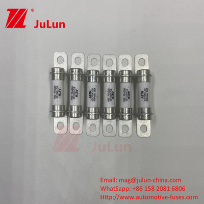 30A 20A لوله سرامیکی M6 بولت نوع 15A فیوز خودرو برقی خودرو برقی 500VDC ESS فیوز سرامیکی