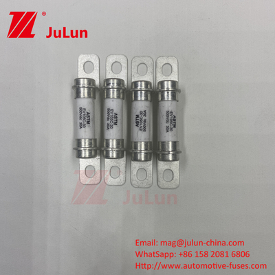 فیوز سریع 500VDC 5A 15A 30A 40A 10A 20A سیستم تبدیل قدرت سرامیکی فیوز سیستم قدرت را هدایت می کند
