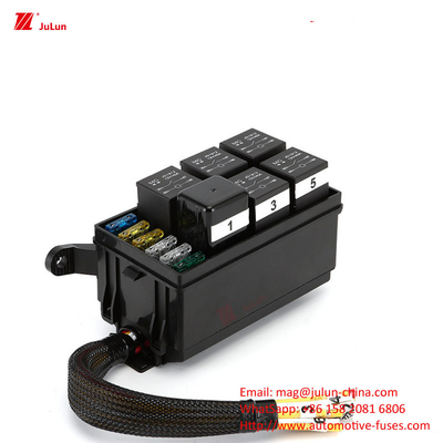 ماشین 30-500AMP ولتاژ نامی 32 گواهینامه UL اتحادیه اروپا حامل فیوز ماشین مس نوع بولت -55 ~ 125 °C