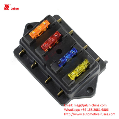 Eu UL واحد/دوقطبی 30A-500A نگهدارنده فیوز های نایلونی محافظ مدار الکترونیکی خودرو