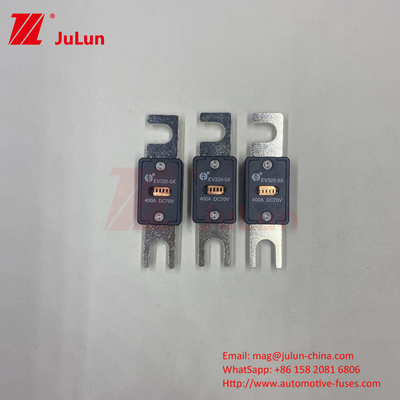 70VDC EV320-5X ولتاژ نامی فیوز خودروهای الکتریکی M6 بولت نوع 150A