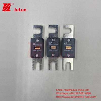 TESLA 70VDC EV320-5X 5C ولتاژ نامی فيوز خودرو الکتریکی M6 بولت نوع 225A