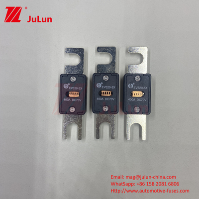 فیوز EV با ISO8820-5 و GB/T31465.5-2015 225A 70VDC BYD خودروهای الکتریکی