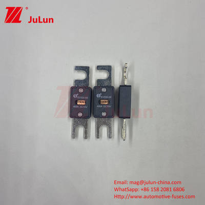 SINO 6kA سرامیکی EV320-5X-80A-N مس کوارتز شن و ماسه لوله زمان ثابت 2ms EV فیوز اتومبیل الکتریکی