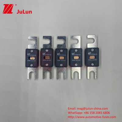EV320-5X-100A-N SINO ذخیره انرژی EV جریان کوتاه مقاومت ظرفیت 6kA ثابت زمان 2±0.5ms فیوز DC