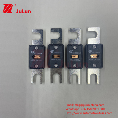 ولتاژ 70VDC نوع بولت سرامیکی فیوز خودروهای الکتریکی EV320-5X-250A M6 M8