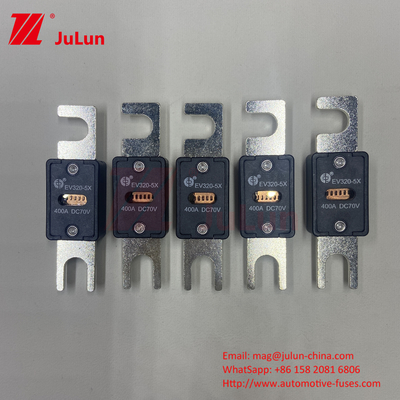 ولتاژ 70VDC نوع بولت سرامیکی فیوز خودروهای الکتریکی EV320-5X-250A M6 M8