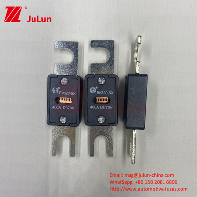 ولتاژ 70VDC نوع بولت سرامیکی فیوز خودروهای الکتریکی EV320-5X-250A M6 M8