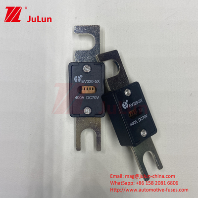 EV320-5X-350A-N 70VDC 6kA فيوز مس سرامیکی خودروهای الکتریکی برای ایمنی سیستم کشش EV