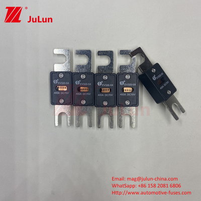 خودروهای الکتریکی EV320-5X-500A-N فيوز های مس سیاه تیغه اتومبیل 100A-150A