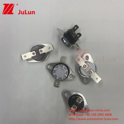 سوئیچ H31 250V KSD301 10A 250V دیسک ترموستات عمل سریع، کنترل محدود دمای پایین سوئیچ H31 250V 10 13C