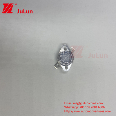 KSD301 سوئیچ پرش دوامدار 130°C با چرخه عمر ≥100000 بار و نوع تماس به طور معمول بسته