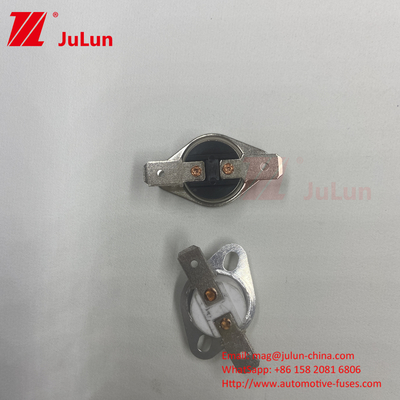 KSD301 سوئیچ حرارتی دمای دو فلزی به طور معمول بسته / باز ترموستات تنظیم مجدد خودکار