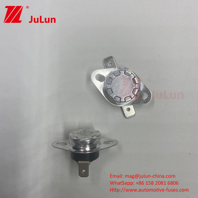 KSD Pin Type Metal Expansion Manual Reset KSD301 ترموستات دو فلزی، دستگاه های الکتریکی فیوز قطع گرمی