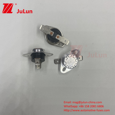 KSD Pin Type Metal Expansion Manual Reset KSD301 ترموستات دو فلزی، دستگاه های الکتریکی فیوز قطع گرمی