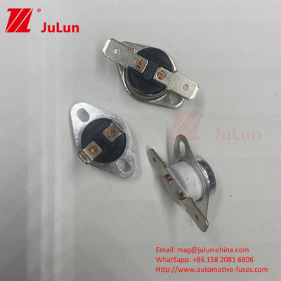 KSD301 مدل Imetal دستی تنظیم مجدد تغییر دمای قابل حرکت / ثابت براکت نصب در دسترس است