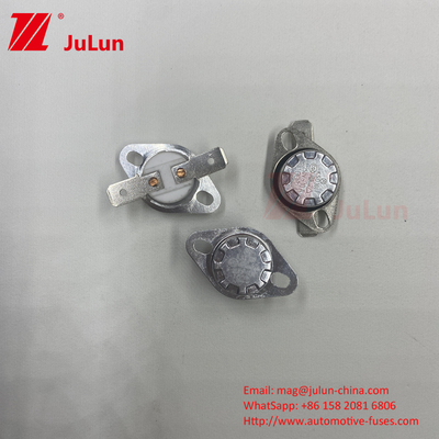 KSD301 مدل Imetal دستی تنظیم مجدد تغییر دمای قابل حرکت / ثابت براکت نصب در دسترس است